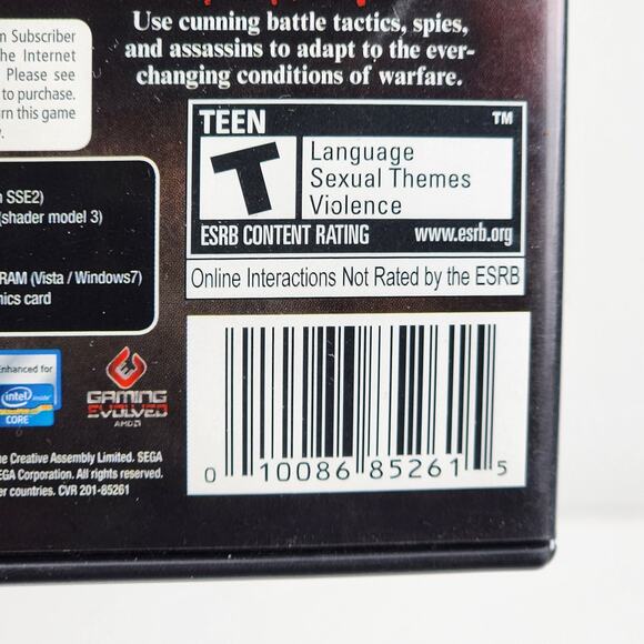 Total War Shogun 2 Limited Edition Turn-based Strategy Sega PC-WIN Video Game - Picture 3 of 6